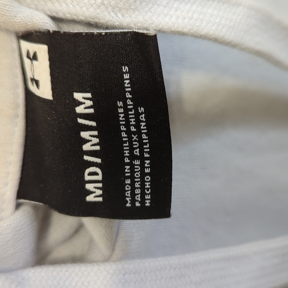 UNDER ARMOUR Medium Rival Fleece Hoodie in Halo Gray - Picture 4 of 5